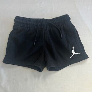Nike Jordan Black Athletic Shorts Lightweight Design